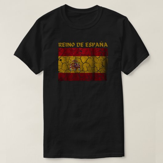 Koninkrijk Spanje T-shirt (Design voorkant)