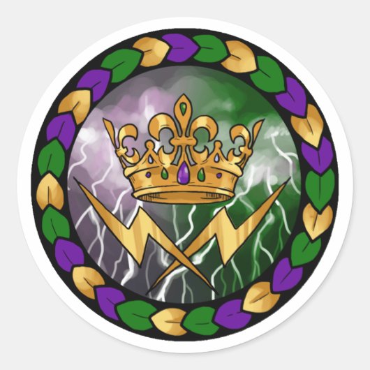 Koninkrijk Storm LG Sticker New World Faerie (Voorkant)