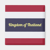 Koninkrijk Thailand Magnet (Voorkant)