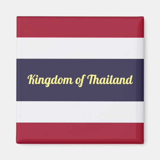 Koninkrijk Thailand Magnet (Voorkant)