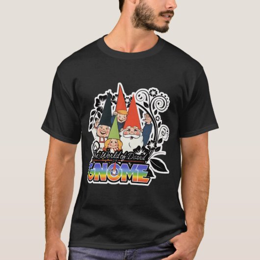Koninkrijk van de kabouter David de Kabouter 80s 9 T-shirt (Voorkant)