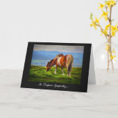 Koninkrijk van de Pony - in sympathie Kaart (Gele Bloem)