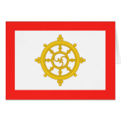 Koninkrijk van Sikkim Vlag (Voorkant Horizontaal)