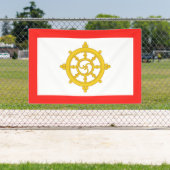 Koninkrijk van Sikkim Vlag Spandoek (Insitu)