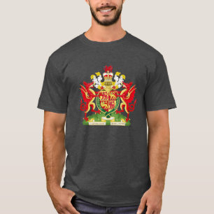 Koninkrijk Wales Wapenkat Cymru am by Unisex T-shirt