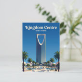 Koninkrijkscentrum Saoedi-Arabië Briefkaart (Staand voorkant)