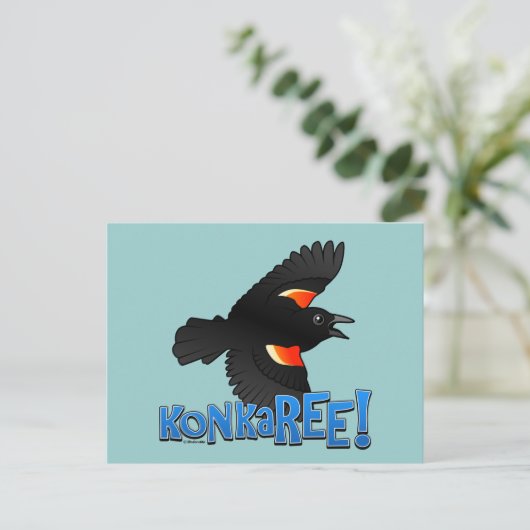 KonkaREE! Briefkaart (Staand voorkant)