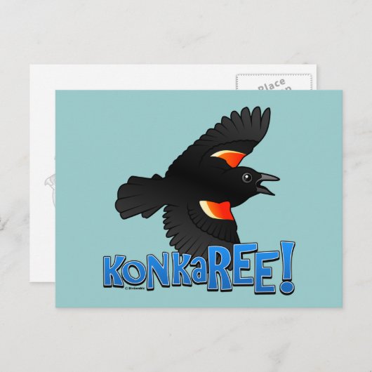 KonkaREE! Briefkaart (Voorkant / Achterkant)