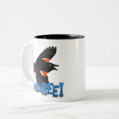 KonkaREE! Tweekleurige Koffiemok (Voorkant links)