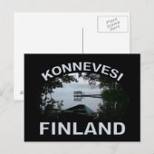 Konnevesi briefkaart (Voorkant / Achterkant)