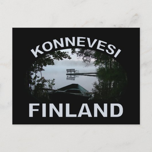 Konnevesi briefkaart (Voorkant)