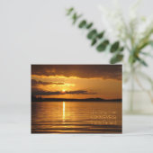 Konnevesi Sunset briefkaart (Staand voorkant)