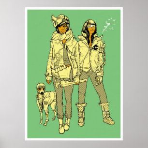 Konni, Lace en Leroy Brown Poster