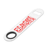 Konnichiwa. Japanse Hallo! こ に は Nihongo ん Speed Flessenopener (Achterkant Gekanteld)