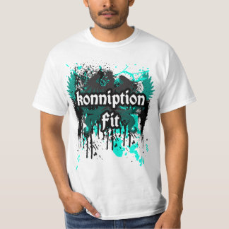 Konniption Fit "Regal Majestic"-wit T-shirt
