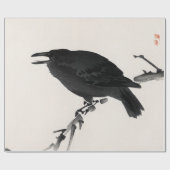 Kōno Bairei Crow Cadeaupapier (Vlak)