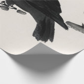 Kōno Bairei Crow Cadeaupapier (Hoek)