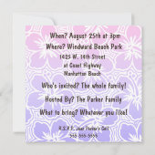 Kono Hibiscus Tropische uitvindingen Kaart (Achterkant)