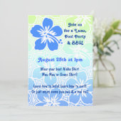 Kono Hibiscus Tropische uitvindingen Kaart (Staand voorkant)