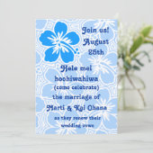 Kono Hibiscus Tropische uitvindingen Kaart (Staand voorkant)