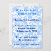 Kono Hibiscus Tropische uitvindingen Kaart (Achterkant)