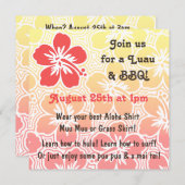 Kono Hibiscus Tropische uitvindingen Kaart (Voorkant / Achterkant)