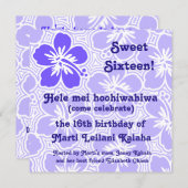 Kono Hibiscus Tropische uitvindingen Kaart (Voorkant / Achterkant)