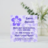 Kono Hibiscus Tropische uitvindingen Kaart (Staand voorkant)