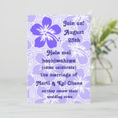 Kono Hibiscus Tropische uitvindingen Kaart (Staand voorkant)