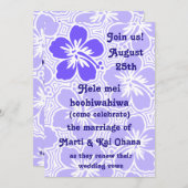 Kono Hibiscus Tropische uitvindingen Kaart (Voorkant / Achterkant)