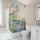 Konodai Tone  Ukiyo-e Japanse kunst Douchegordijn (In situ)