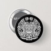 Konoe pioen ronde button 5,7 cm (Voorkant /achterkant)