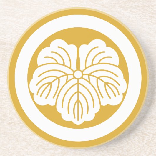 Konosuke Matsushita Zandsteen Onderzetter (Voorkant)