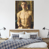 Konstantin Somov - De bokser (1933) Canvas Afdruk (Insitu (Slaapkamer))