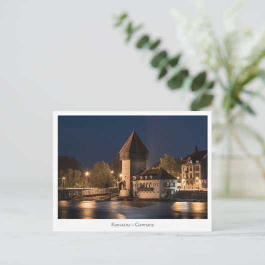 Konstanz Duitsland Briefkaart (Staand voorkant)