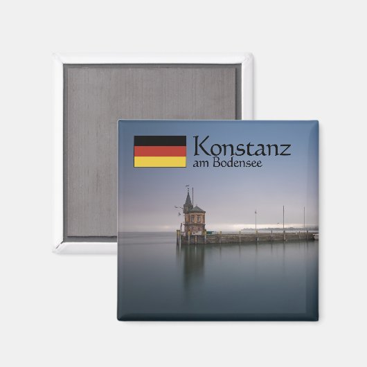 Konstanz Souvenir Magneet (Voorkant / Achterkant)