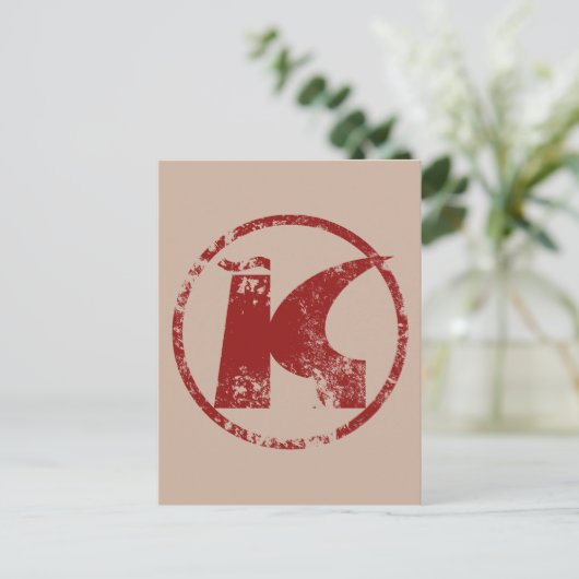 Konsum Briefkaart (Staand voorkant)