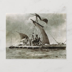 Kontiki Expedition, Thor Heyerdahl, 1947 Briefkaart
