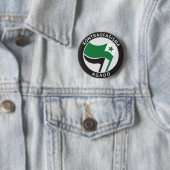 Kontraü faŝ isma-agado Esperanto Ronde Button 5,7 Cm (In situ)