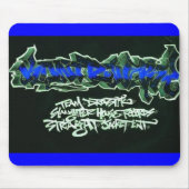 Kontraversy Graffiti Mousepad Muismat (Voorkant)