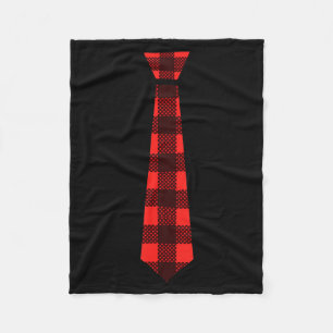 Kontrolestropdas Rode Buffalo Plaid Kerst Grappig Fleece Deken