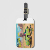 Konvention Luggage tag Bagagelabel (Voorkant (verticaal))