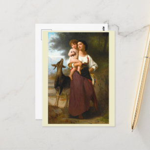Konvooien door William Bouguereau Briefkaart