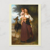 Konvooien door William Bouguereau Briefkaart (Voorkant)