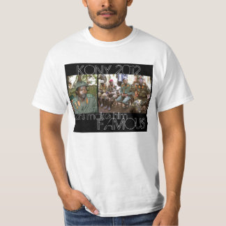 KONY 2012 - beroemd zwart T-shirt