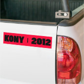 KONY 2012 Bumpersticker (Op Truck)