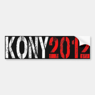 KONY 2012 BUMPERSTICKER