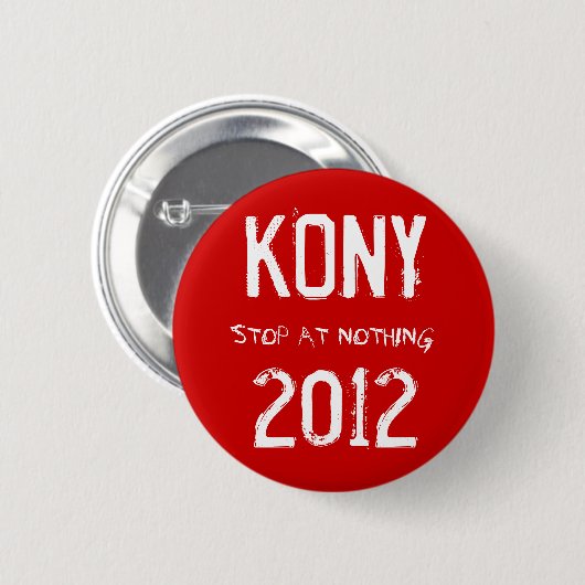 Kony 2012 Button (Voorkant /achterkant)
