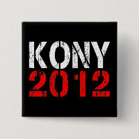 KONY 2012 Button Pin