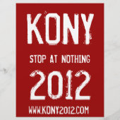 Kony 2012 Full Color Flyers (Achterkant)